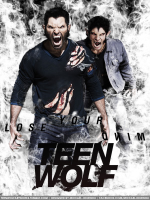 Teen Wolf Poster Season 3 - Derek/Scott by FastMike