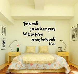 To-The-World-You-May-Be-One-Person-Dr-Seuss-Vinyl-Wall-Quote-Decal ...