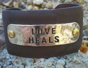Leather Cuff Quote Bracelet Quote Jewelry by SecretStashBoutique, $24 ...