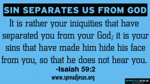 SIN SEPARATES US FROM GOD BIBLE QUOTES HD-WALLPAPERS -ISAIAH 59:2 It ...