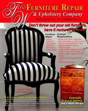 and W Furniture Repair and Upholstery