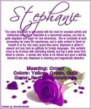 Stephanie Name Graphics | Stephanie Name Pictures | Stephanie Name ...
