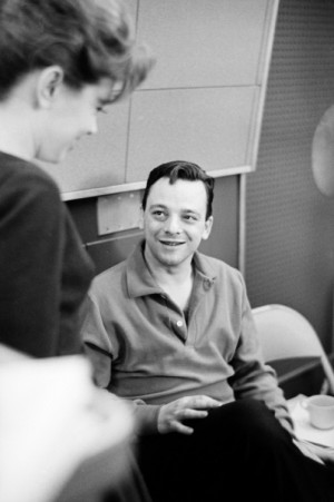 Julienne Marie & Stephen Sondheim at the recording session for Do I ...