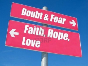 fear versus faith quotes - Google Search