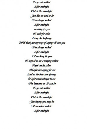 Tattoo Lyrics-- Patsy Cline