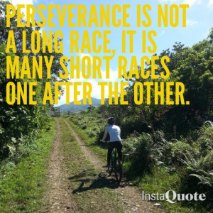 Perseverance, sports, mountain bike, quotes, motivation