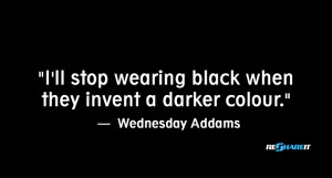 black magic 10 fashion quotes only people who love dressing in black ...