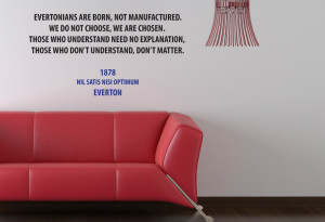 everton fc evertonians born quote wall sticker everton fc evertonians ...