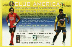 ... America, are holding tryouts for their soccer Academy throughout July