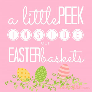 ... (hint, it's mostly books) PlusGift Ideas and New Easter Printables