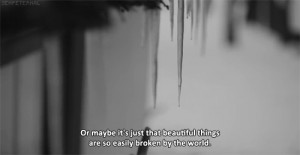 gif gifs music video quote Black and White music beautiful broken ...