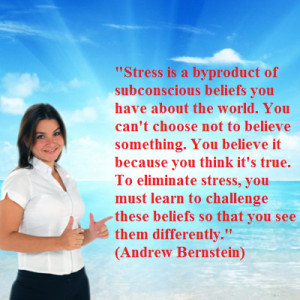 ... you improve your understanding of the internal causes of your stress
