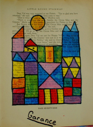Colour Theory, Paul Klee and Painting on Old Book Pages