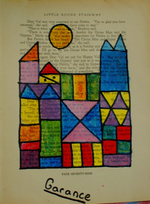 Colour Theory, Paul Klee and Painting on Old Book Pages