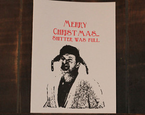 Cousin Eddie National Lampoon Chris tmas Screenprint Card ...