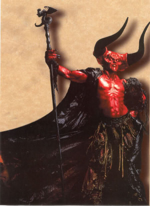 ... haven't seen the movie Legend this is Darkness played by Tim Curry
