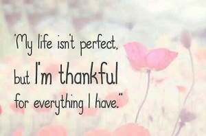 thankful for everything!
