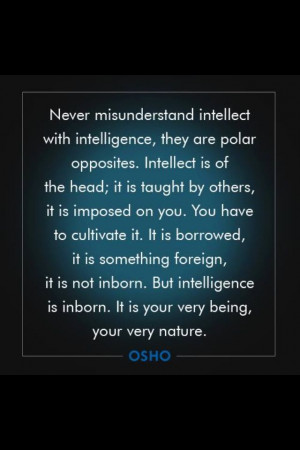 Wise quote by Osho...