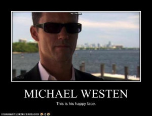 Michael Westen's Happy Face by Azimov49