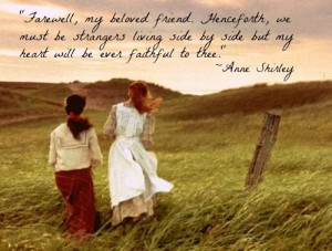 Anne Shirley Anne's vow to Diana of true friendship