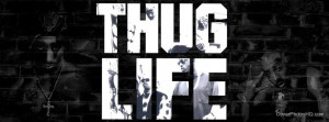 Tupac Thug Life Facebook Cover