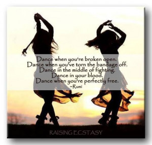 ... broken pieces, the fight with being alone and free ... to find my home