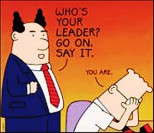 Several years ago a magazine ran a “Dilbert quotes” contest. They ...