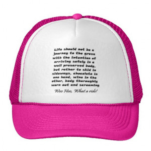 Funny quotes birthday gift ideas pink trucker hats