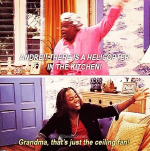 Lol. Andres grandma was hilarious.