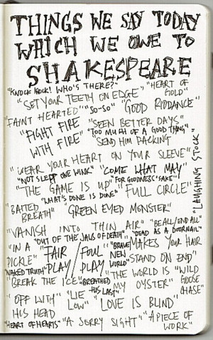 shakespeare phrases