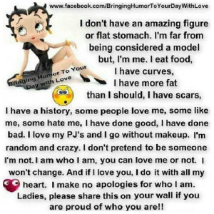 Betty Boop Quote