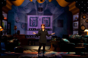 ... Carrie Fisher was surprised to see Robin show up backstage, alone and