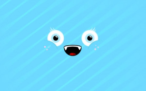 hey there! blue face Happy smile HD Wallpaper in Abstract Other ...