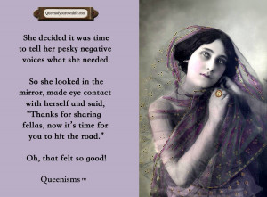 ... time for you to hit the road.