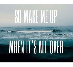 ... tags for this image include: wake me up, song, avicii, life and love