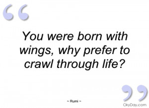 you were born with wings
