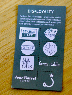 Boston Cafes Launch Shared DISloyalty Card! | Small Farmers. Big ...