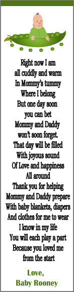 ... pea theme shower favors for baby showers these little sweet pea