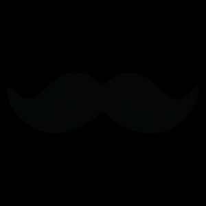 Classic 'Stache Mustache Wall Quotes™ Wall Art Decal