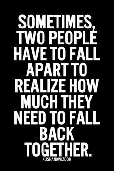 love apart quotes fall apart making mistakes quotes love marriage love ...
