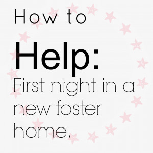 Sad Foster Children Night in foster care: what