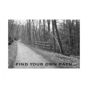 Find your own Path Canvas Print