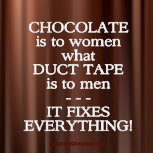 Quotes About Stress and Chocolate