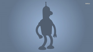 Bender Futurama Silhouette
