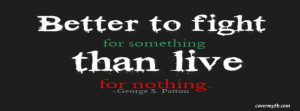 fight for something Facebook Cover