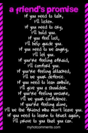 Friends Promise