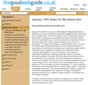 The Good Web Guide’s UK Site of the Month