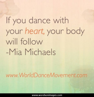 Quotes dance