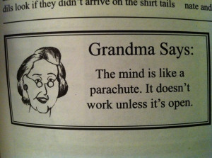 Grandma is always right