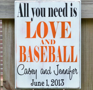 ... ://www.etsy.com/listing/154275784/all-you-need-is-love-and-baseball